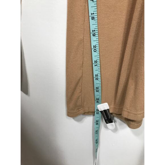 Vada Winter x Maverick Womens Pants Wide Leg Tan Casual Lounge Boho Minimalist - Picture 8 of 8